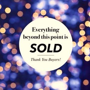 ♥️ ALL ITEMS BELOW ARE SOLD ♥️